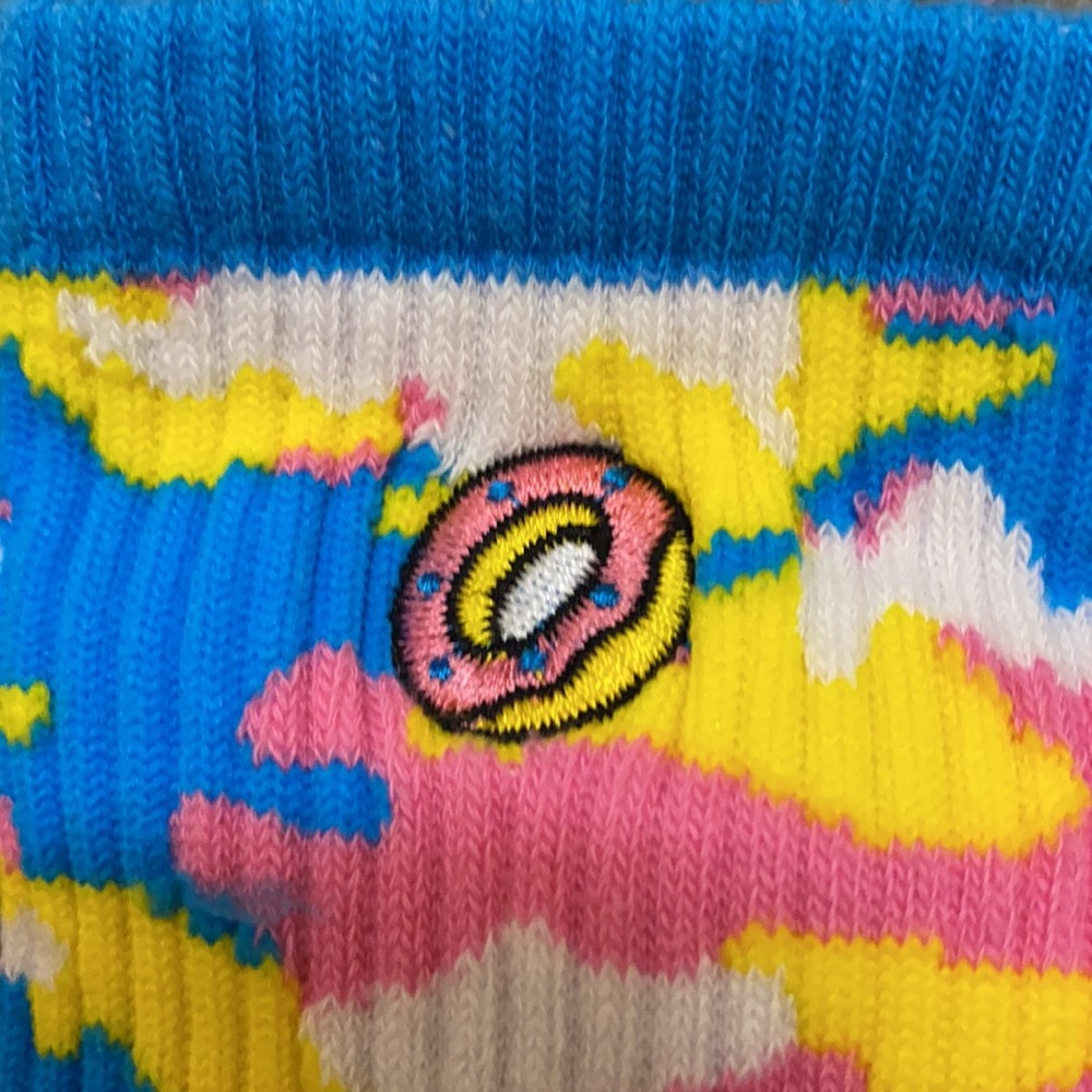 Odd Future Multi Camo Blue socks. Zummies - Picture 3 of 4
